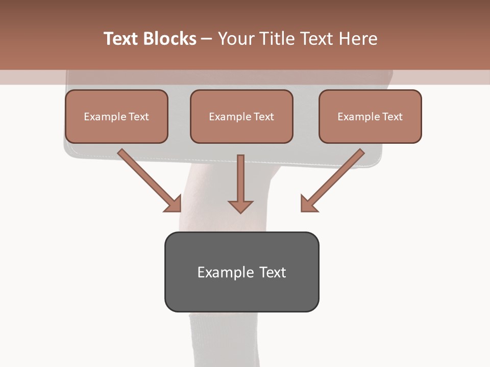 Stress Portrait Down PowerPoint Template