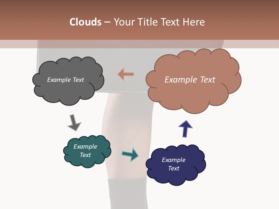 Stress Portrait Down PowerPoint Template