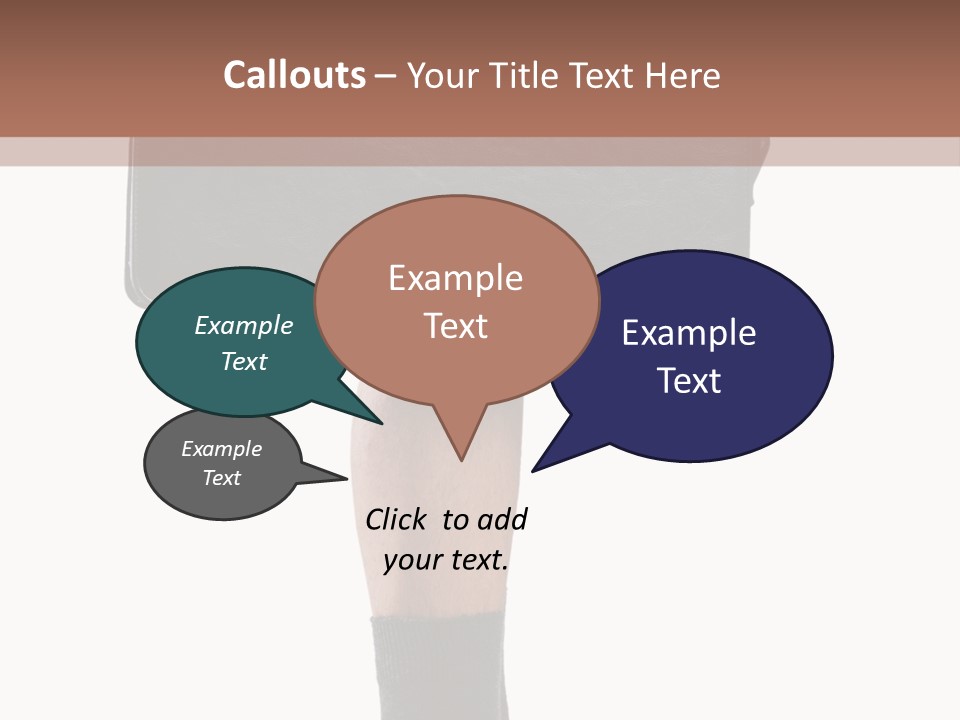 Stress Portrait Down PowerPoint Template