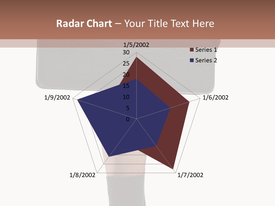 Stress Portrait Down PowerPoint Template