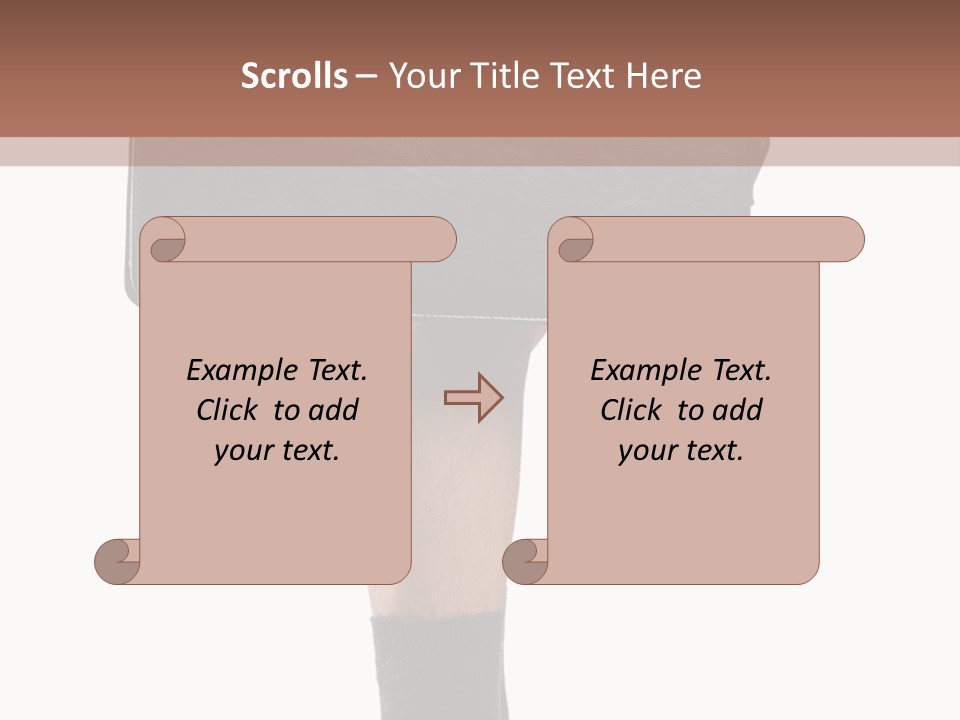 Stress Portrait Down PowerPoint Template