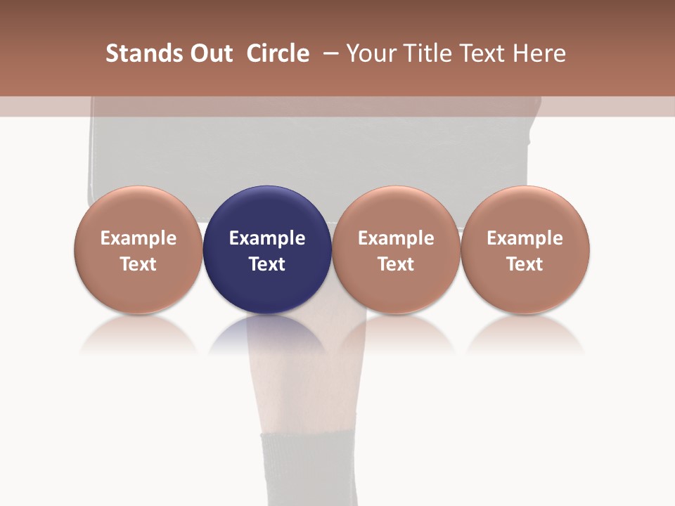 Stress Portrait Down PowerPoint Template