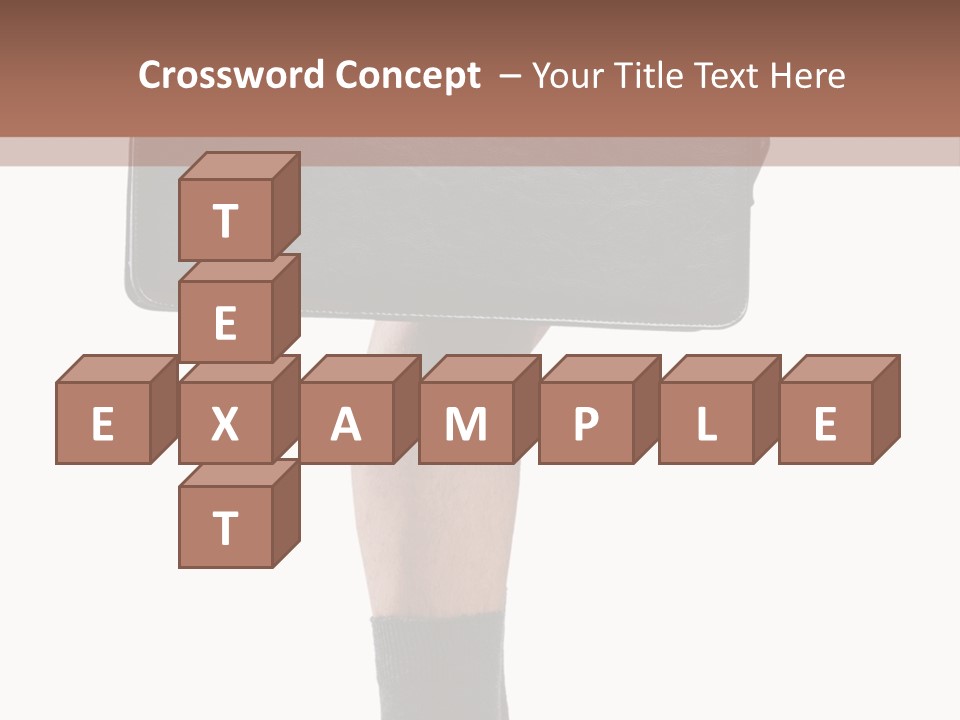 Stress Portrait Down PowerPoint Template