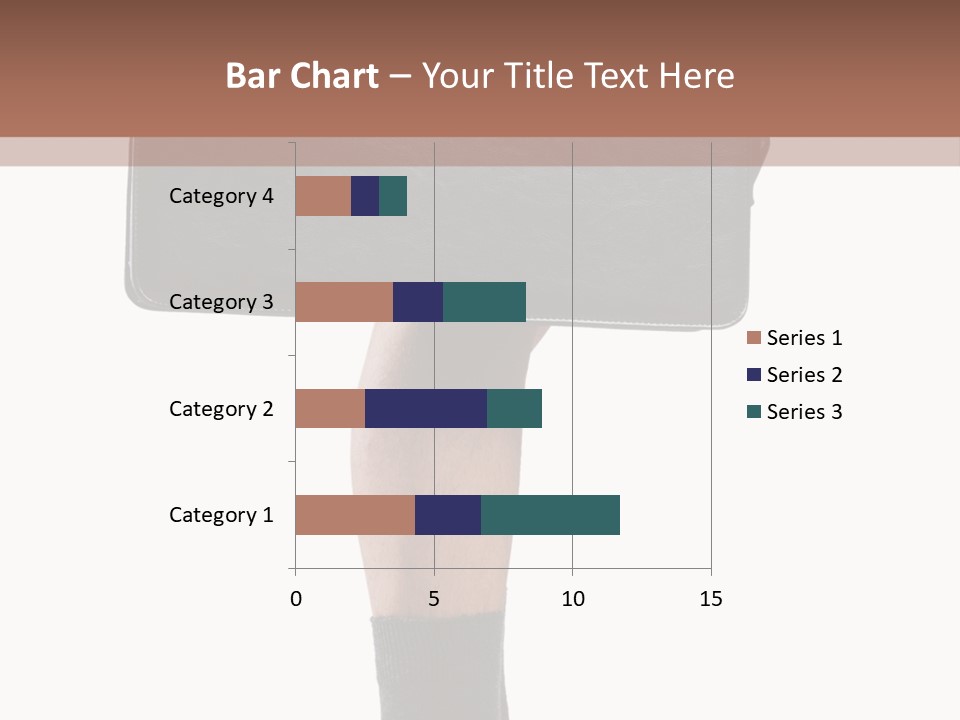 Stress Portrait Down PowerPoint Template