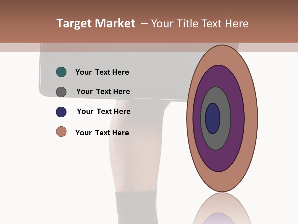 Stress Portrait Down PowerPoint Template