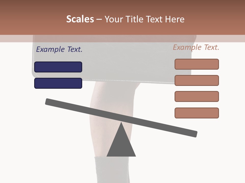 Stress Portrait Down PowerPoint Template