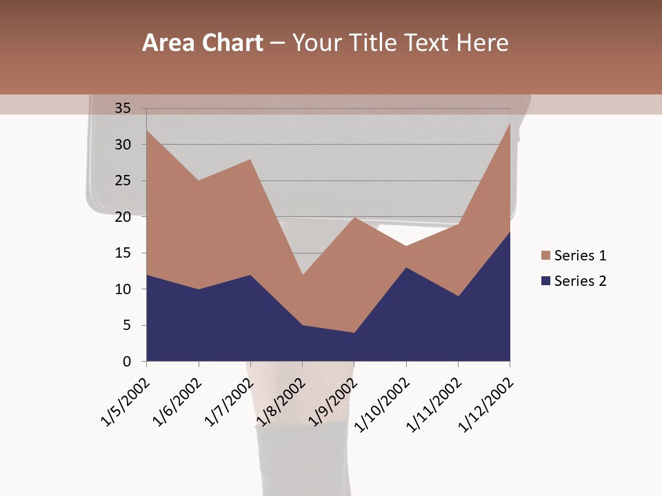 Stress Portrait Down PowerPoint Template