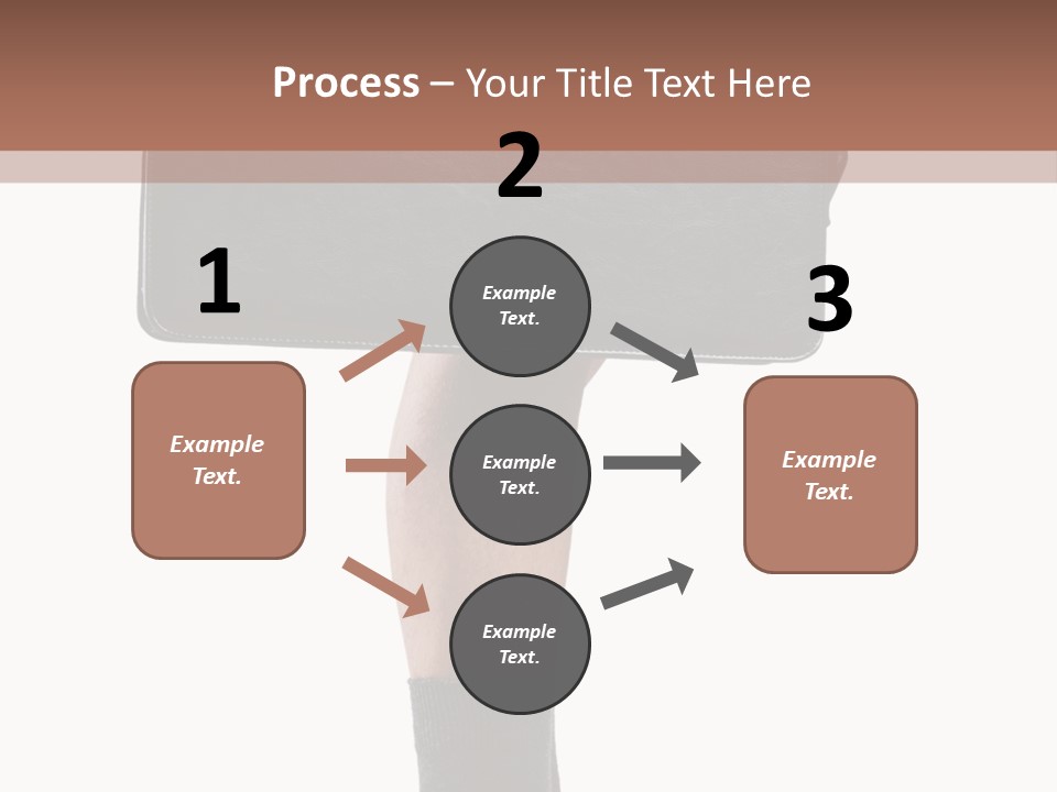 Stress Portrait Down PowerPoint Template