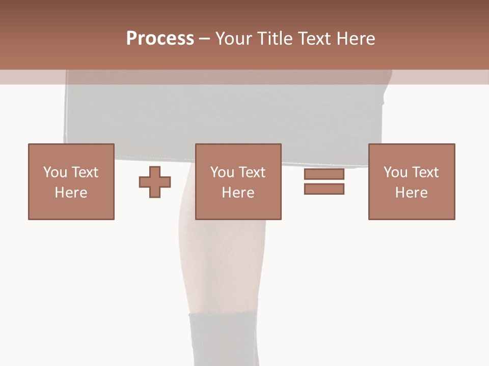 Stress Portrait Down PowerPoint Template