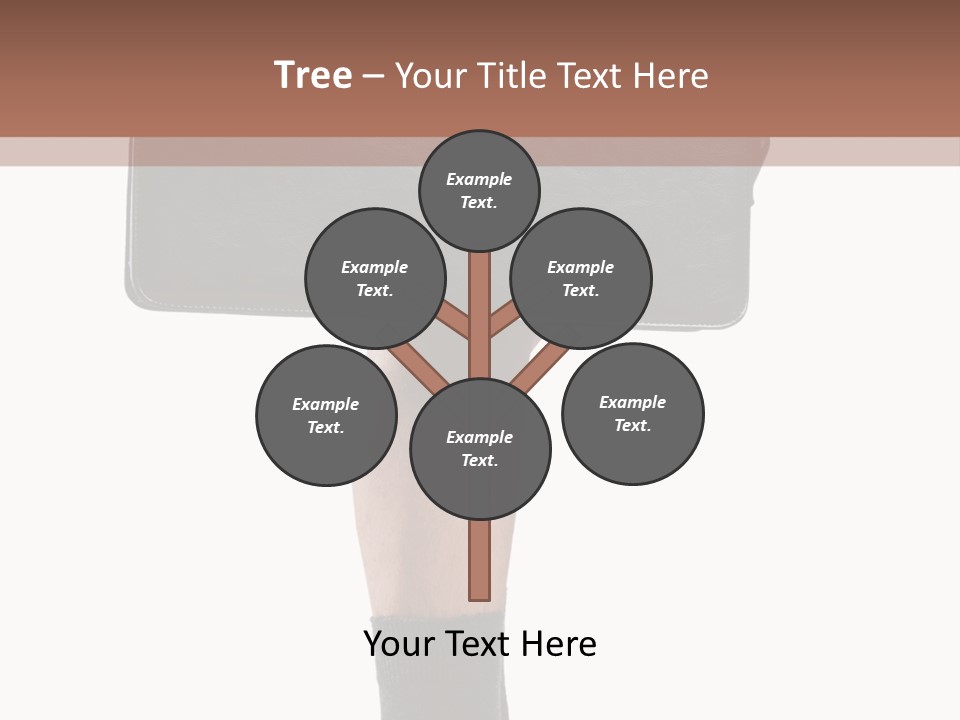 Stress Portrait Down PowerPoint Template