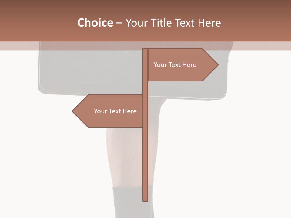 Stress Portrait Down PowerPoint Template