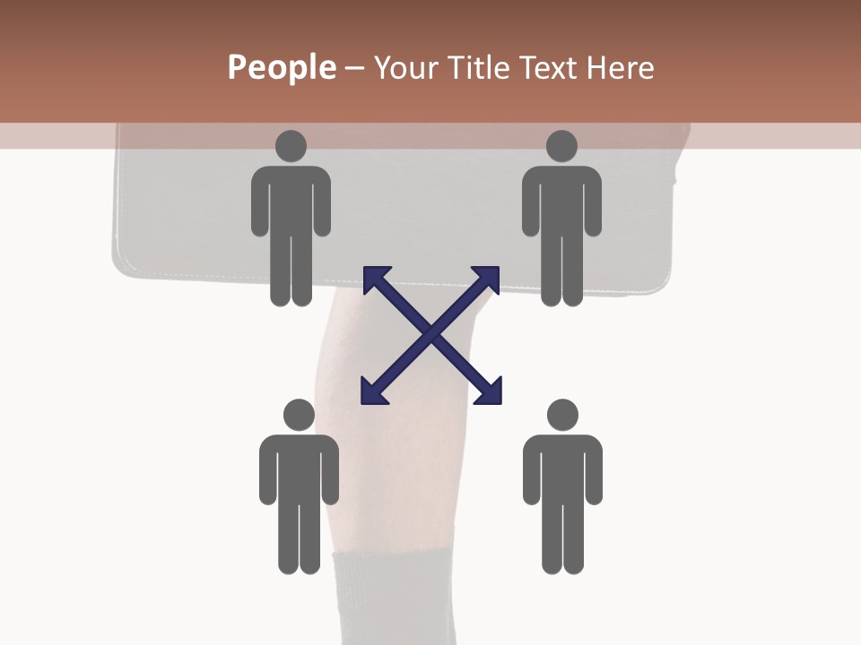 Stress Portrait Down PowerPoint Template