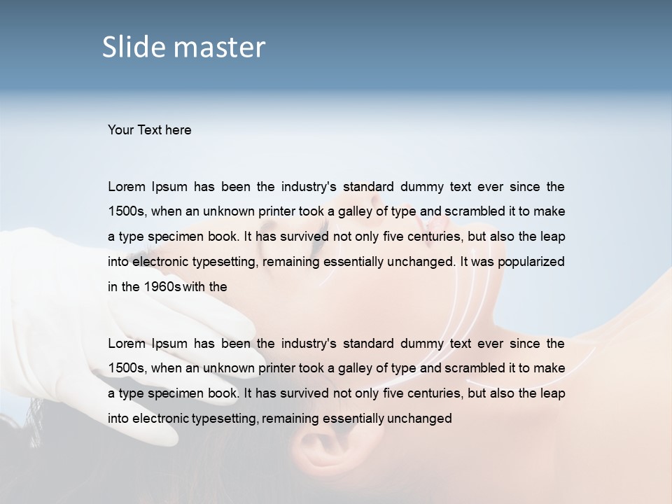 Beauty Cosmetology Pure PowerPoint Template