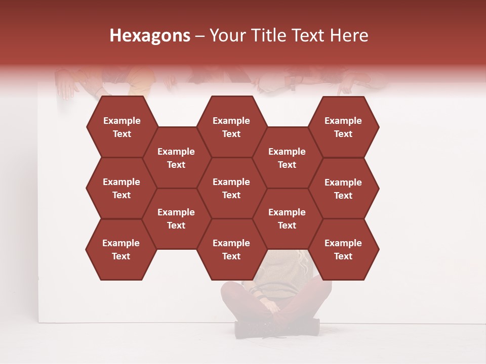 Finger Banner Background PowerPoint Template