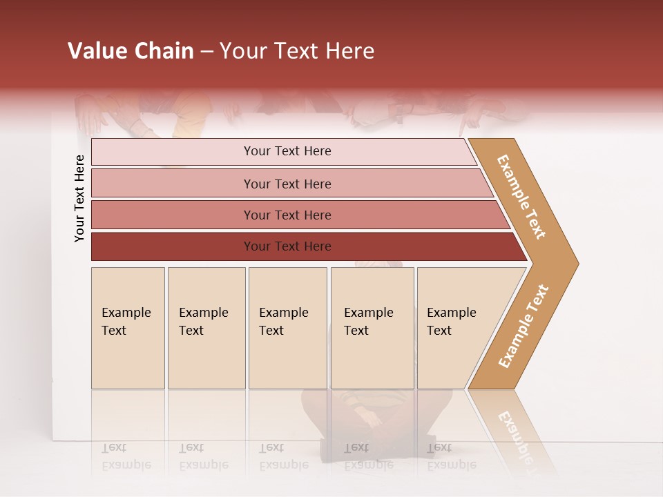 Finger Banner Background PowerPoint Template