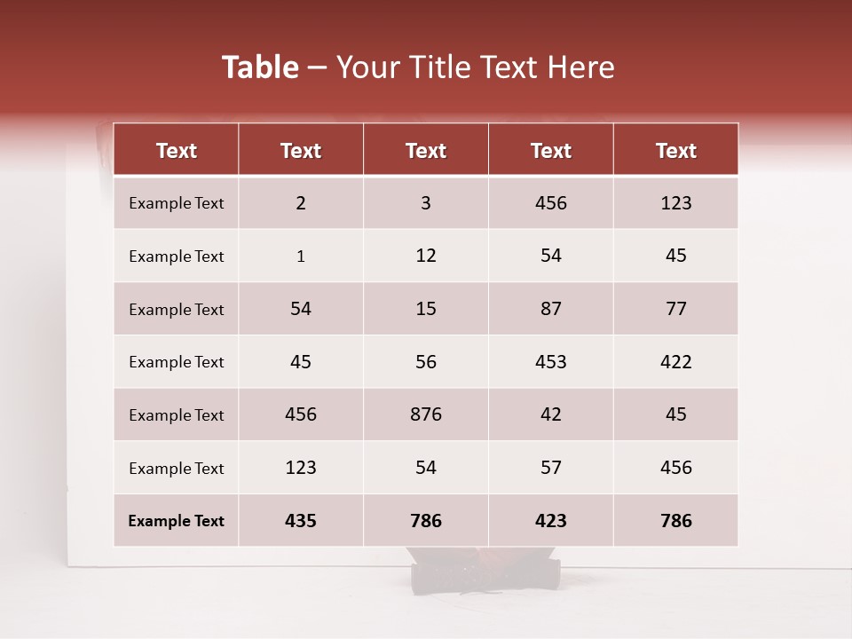 Finger Banner Background PowerPoint Template