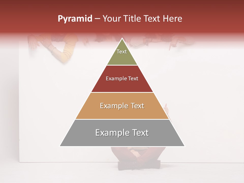 Finger Banner Background PowerPoint Template