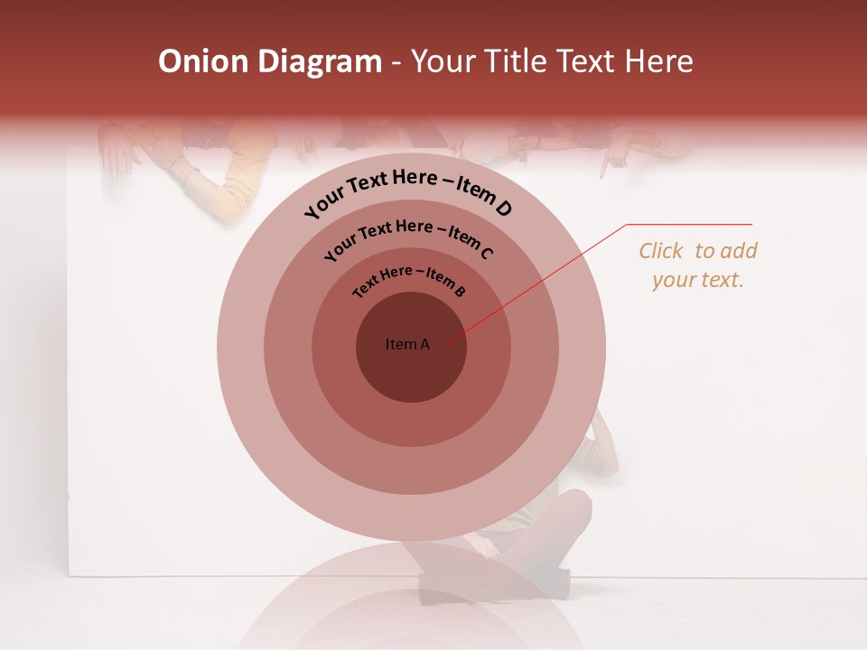 Finger Banner Background PowerPoint Template