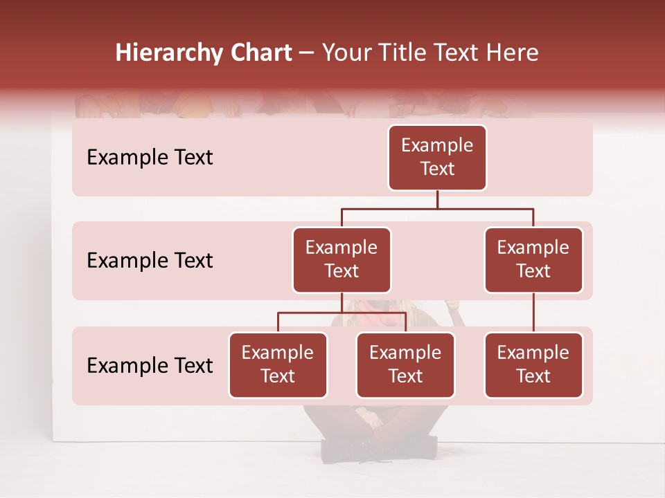 Finger Banner Background PowerPoint Template
