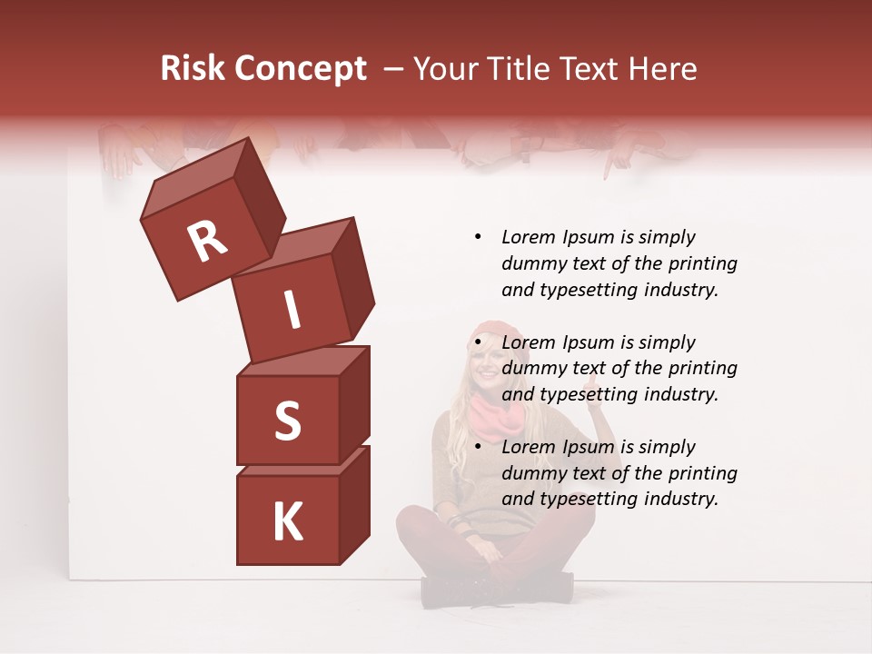 Finger Banner Background PowerPoint Template