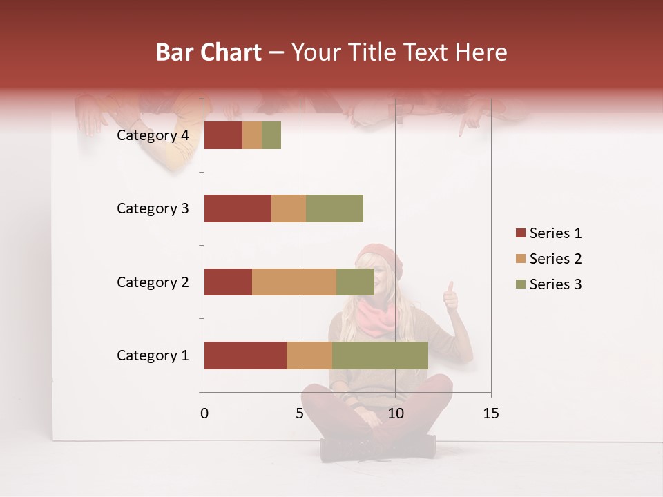 Finger Banner Background PowerPoint Template