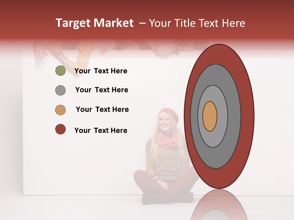 Finger Banner Background PowerPoint Template