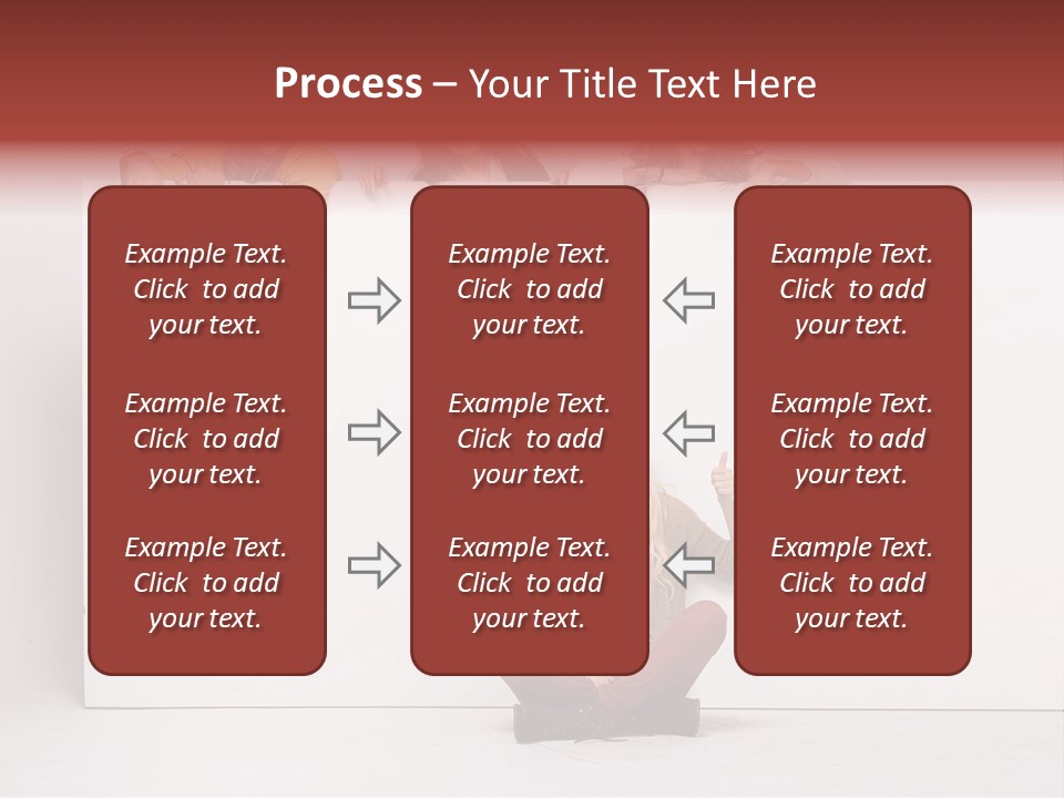 Finger Banner Background PowerPoint Template