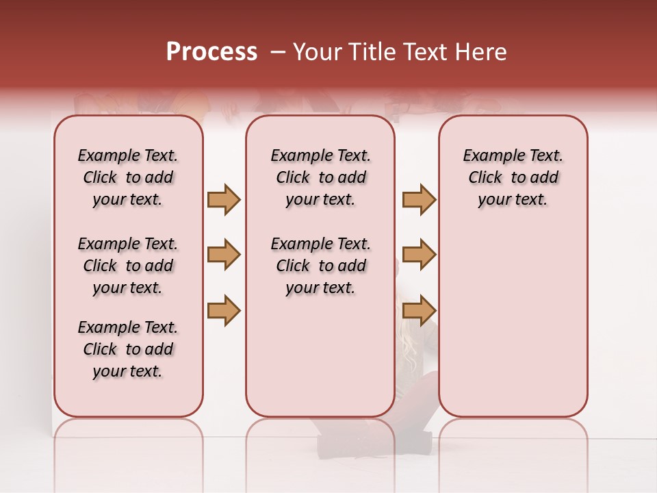 Finger Banner Background PowerPoint Template