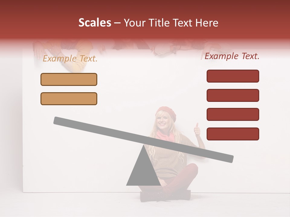 Finger Banner Background PowerPoint Template