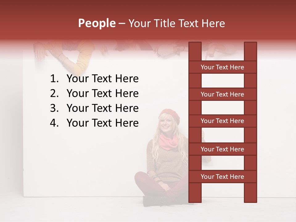 Finger Banner Background PowerPoint Template