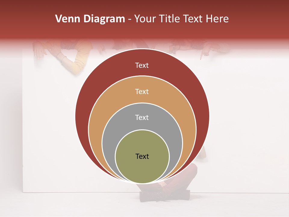 Finger Banner Background PowerPoint Template