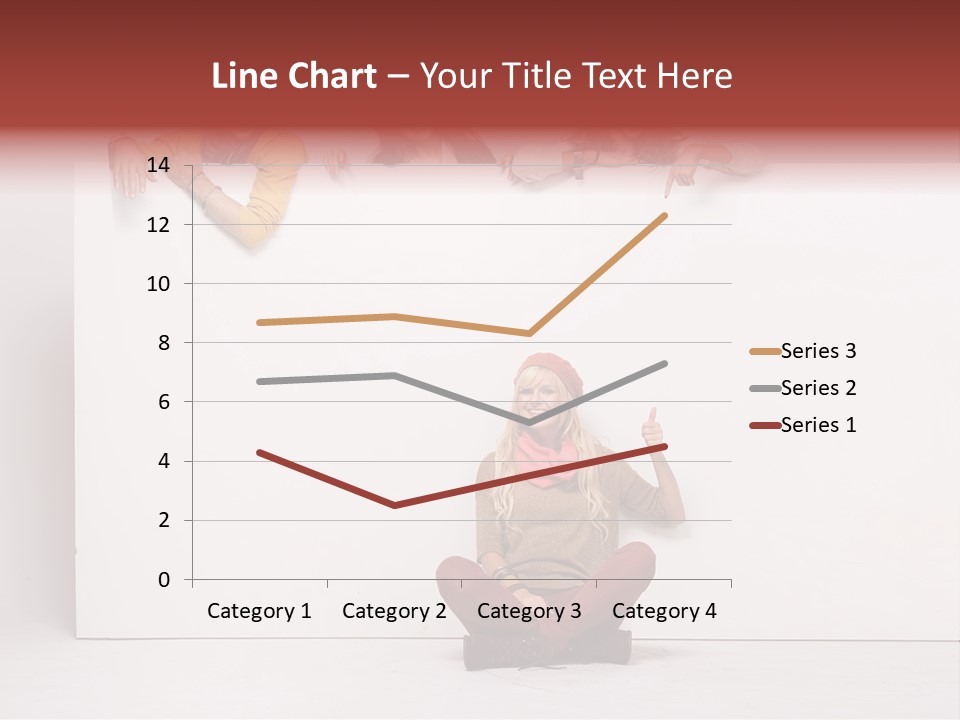 Finger Banner Background PowerPoint Template