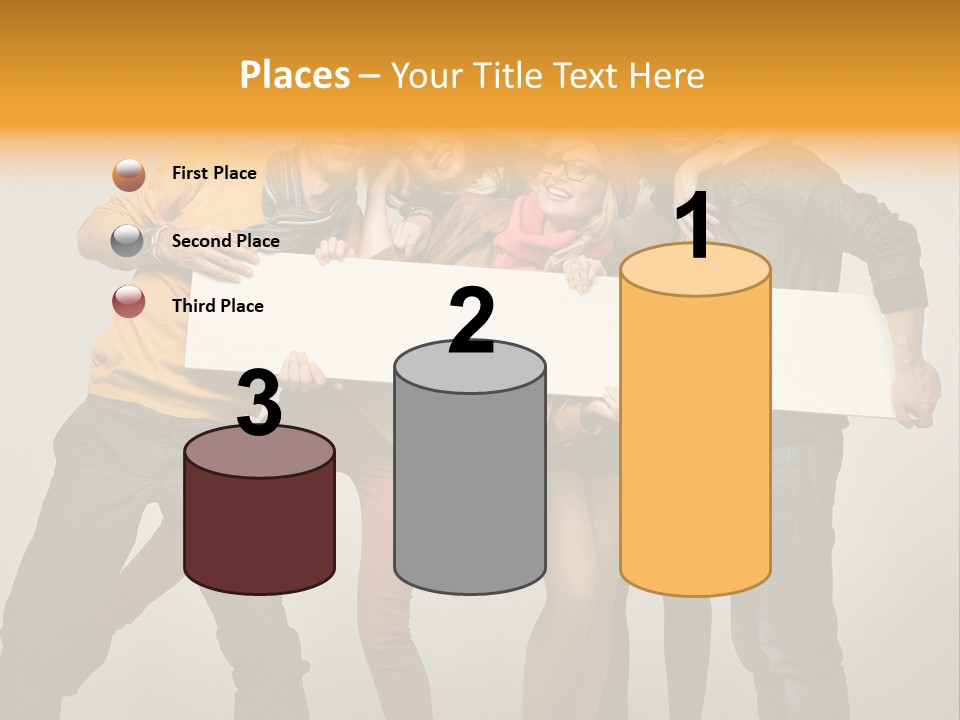 Empty Isolated Fall PowerPoint Template