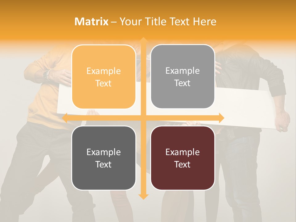 Empty Isolated Fall PowerPoint Template