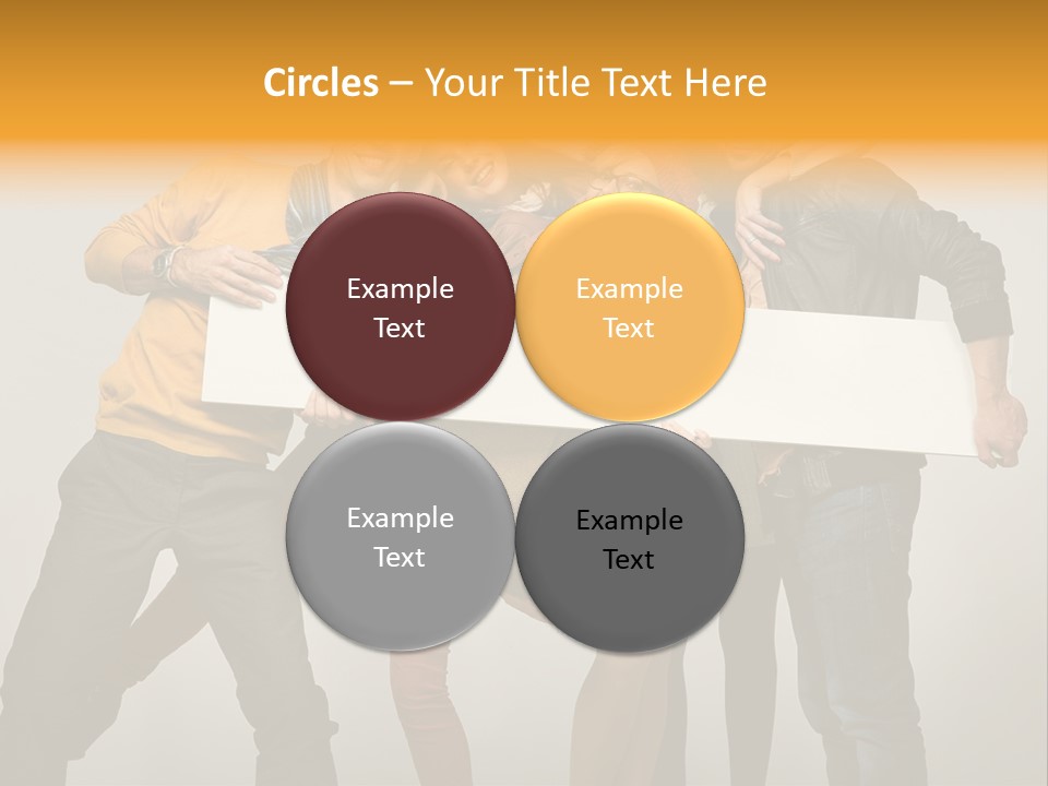 Empty Isolated Fall PowerPoint Template