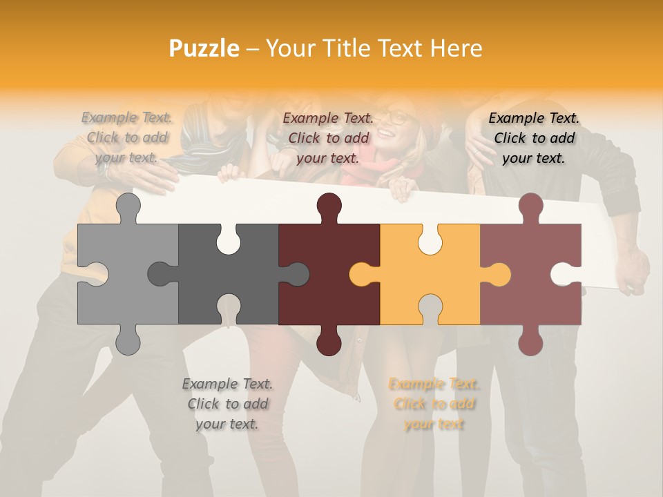 Empty Isolated Fall PowerPoint Template