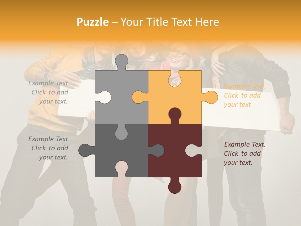 Empty Isolated Fall PowerPoint Template