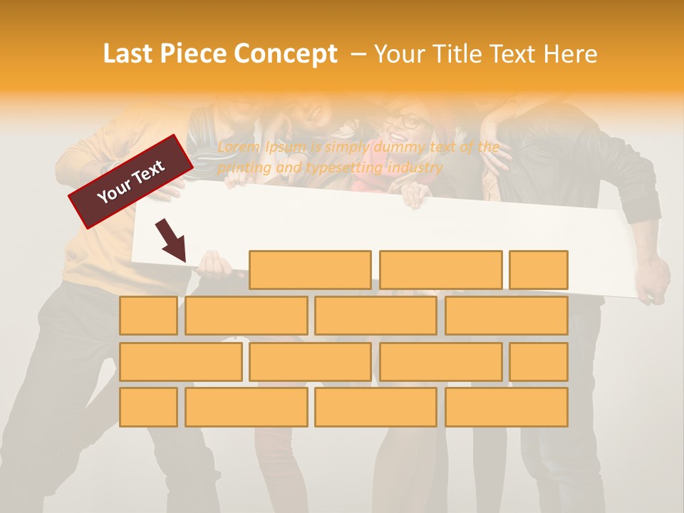 Empty Isolated Fall PowerPoint Template