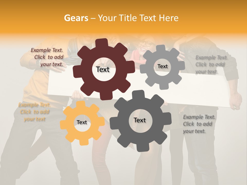 Empty Isolated Fall PowerPoint Template