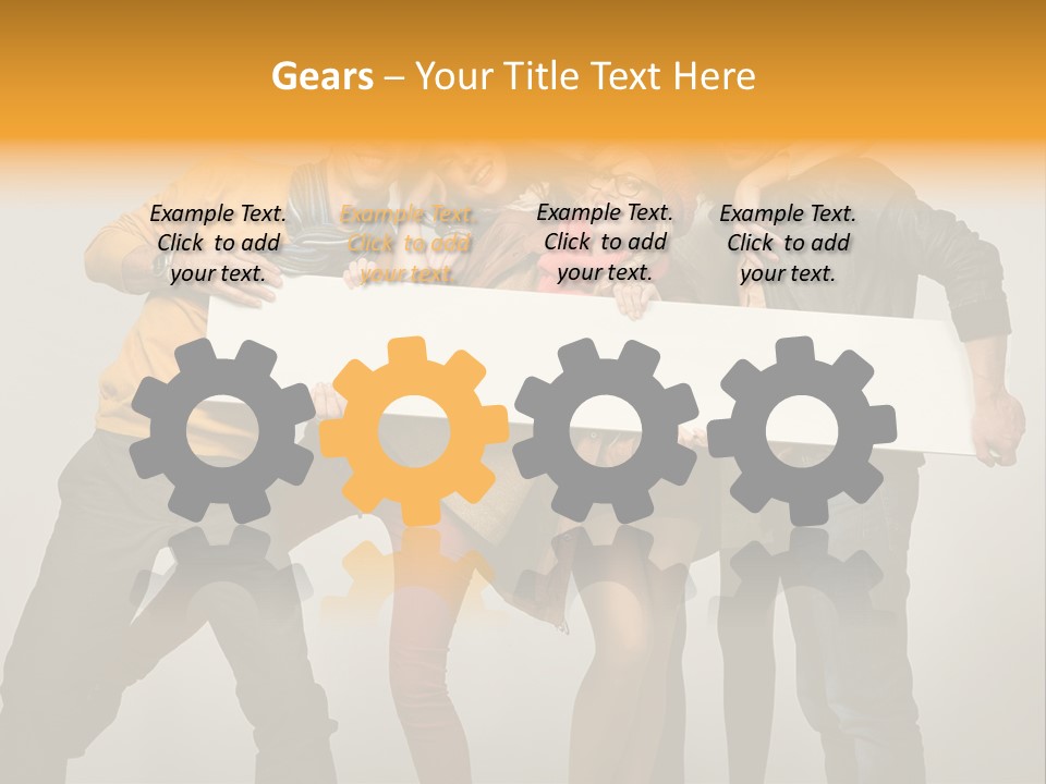 Empty Isolated Fall PowerPoint Template