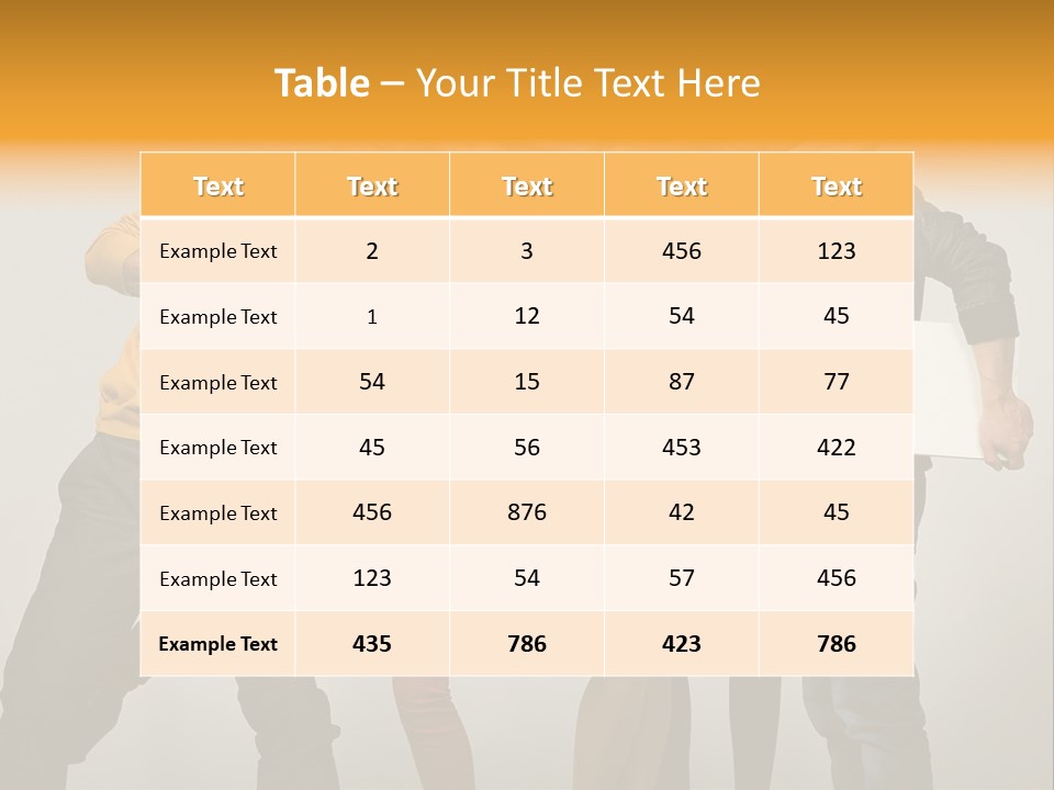 Empty Isolated Fall PowerPoint Template