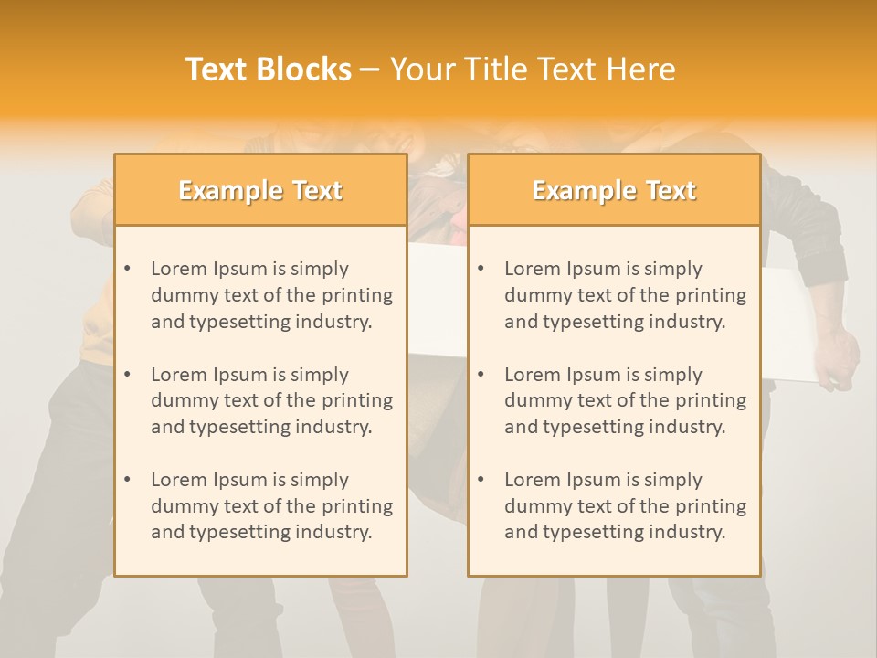 Empty Isolated Fall PowerPoint Template