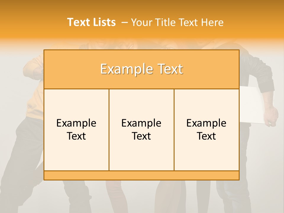 Empty Isolated Fall PowerPoint Template