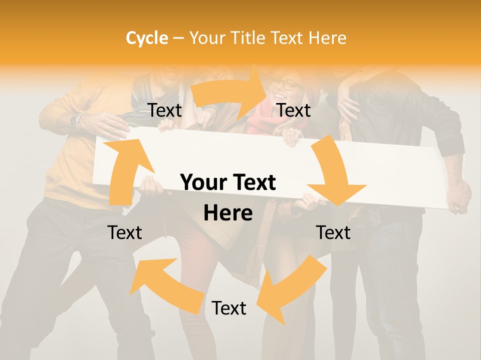 Empty Isolated Fall PowerPoint Template