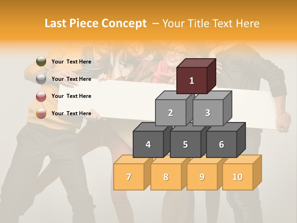 Empty Isolated Fall PowerPoint Template