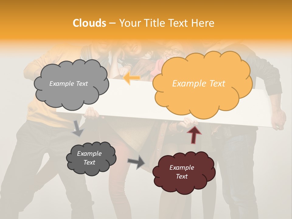 Empty Isolated Fall PowerPoint Template