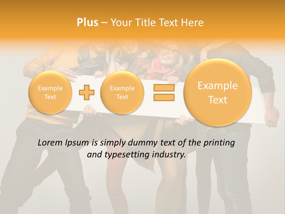 Empty Isolated Fall PowerPoint Template