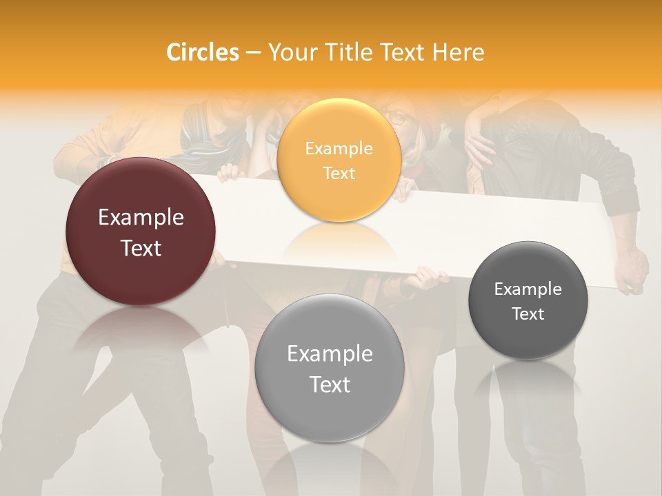 Empty Isolated Fall PowerPoint Template