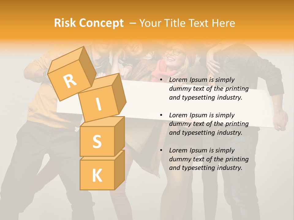 Empty Isolated Fall PowerPoint Template