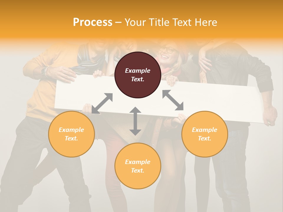Empty Isolated Fall PowerPoint Template
